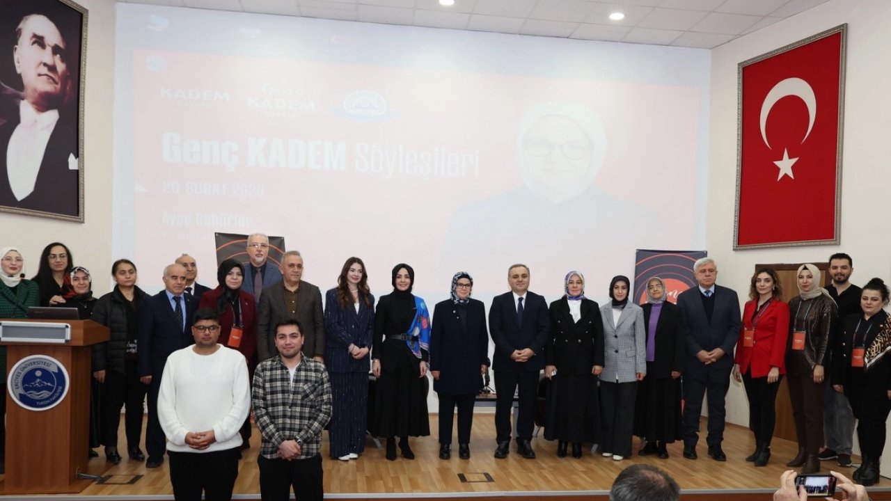 ERÜ'deki Genç Kadem Söyleşileri'nin konuğu Ayşe Böhürler