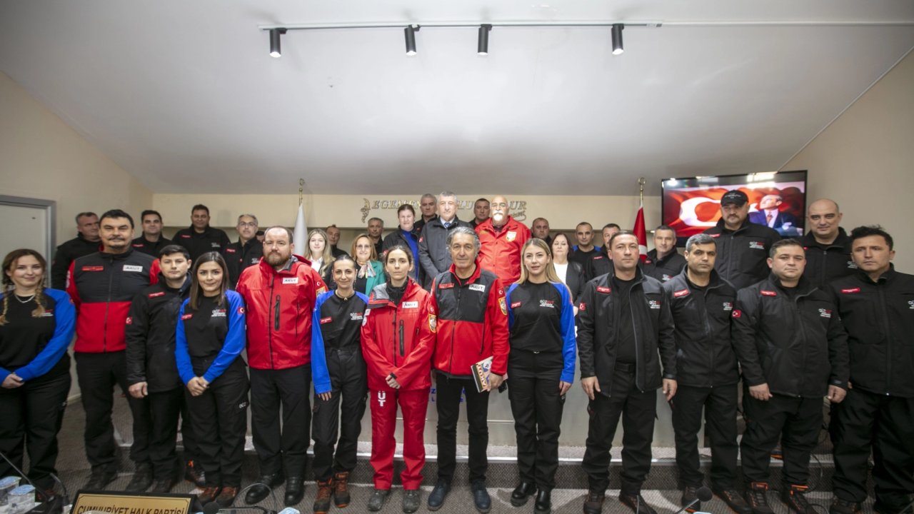 İzmir'de Güzelbahçe Belediyesi Afet İşleri Müdürlüğü kuruldu