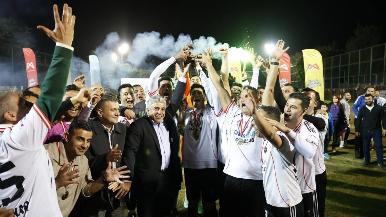 Mersin’de'Birimler Arası Futbol Turnuvası' tamamlandı
