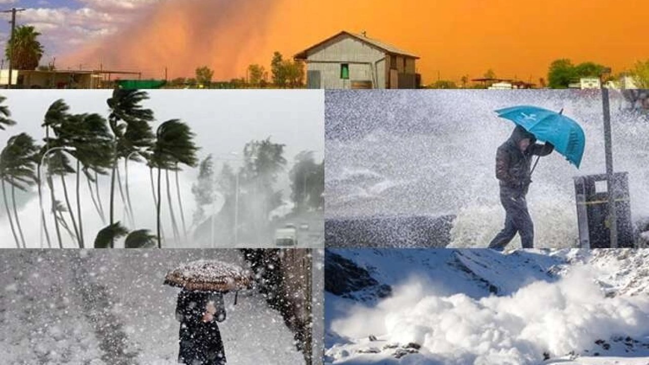 Meteoroloji’den kuvvetli yağış, fırtına ve çığ uyarısı