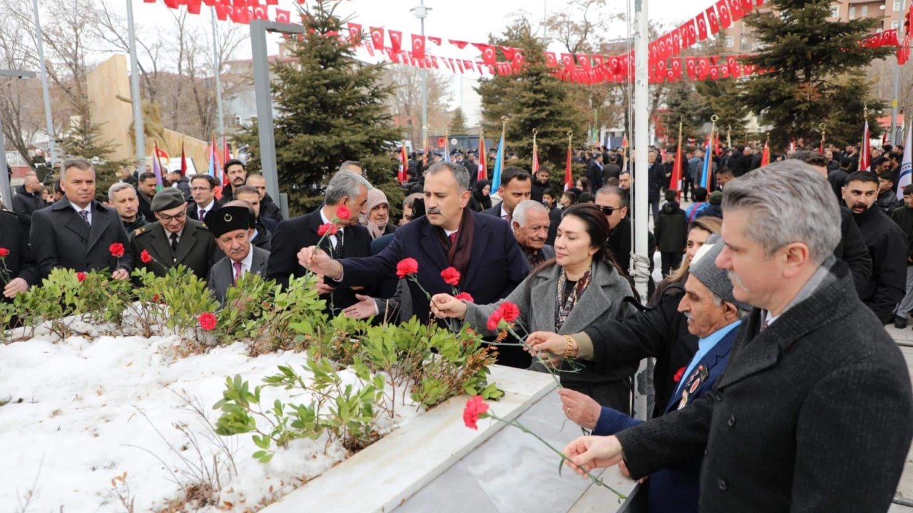 Ağrı’da 18 Mart Çanakkale Zaferi törenlerle anıldı