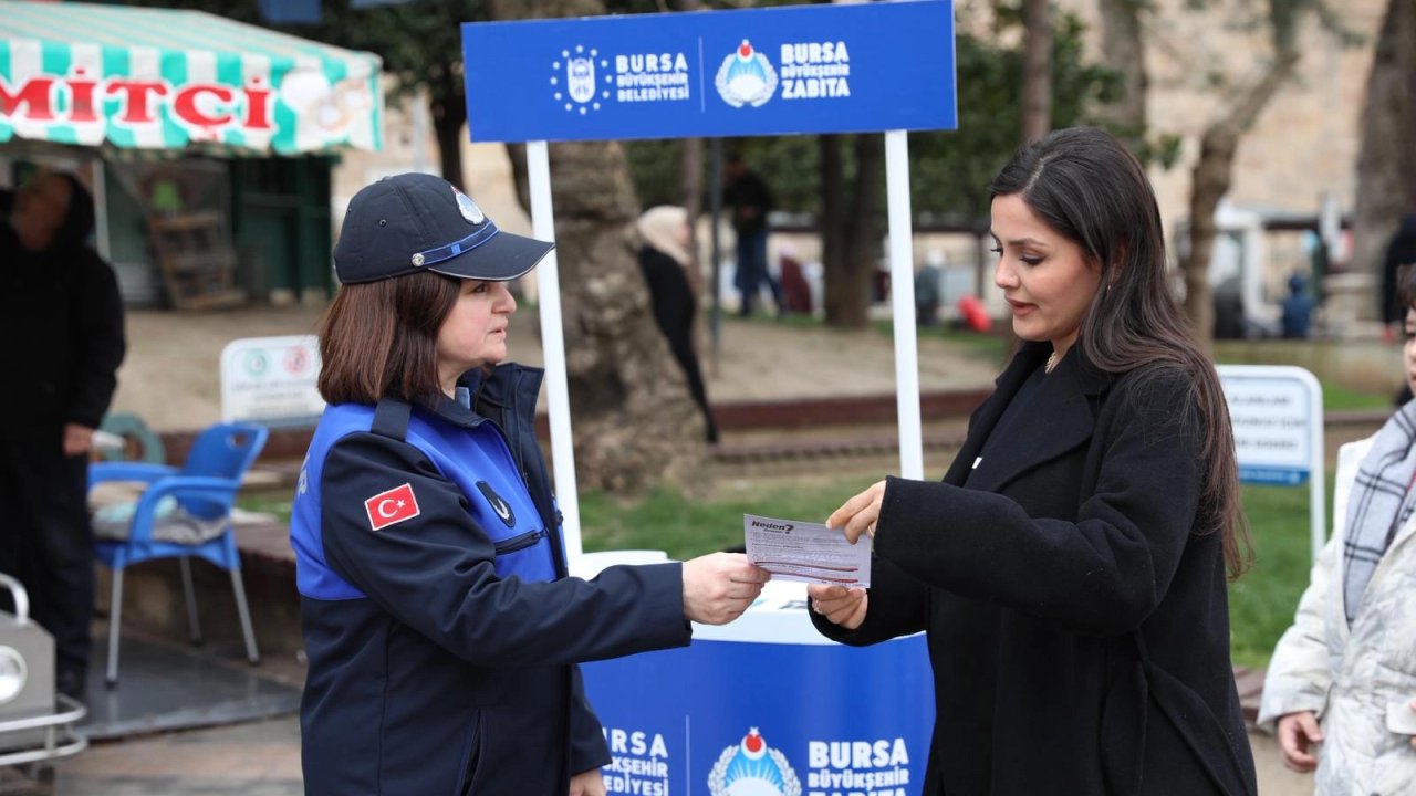 Bursa Büyükşehir Zabıtası tüketicileri bilgilendirdi