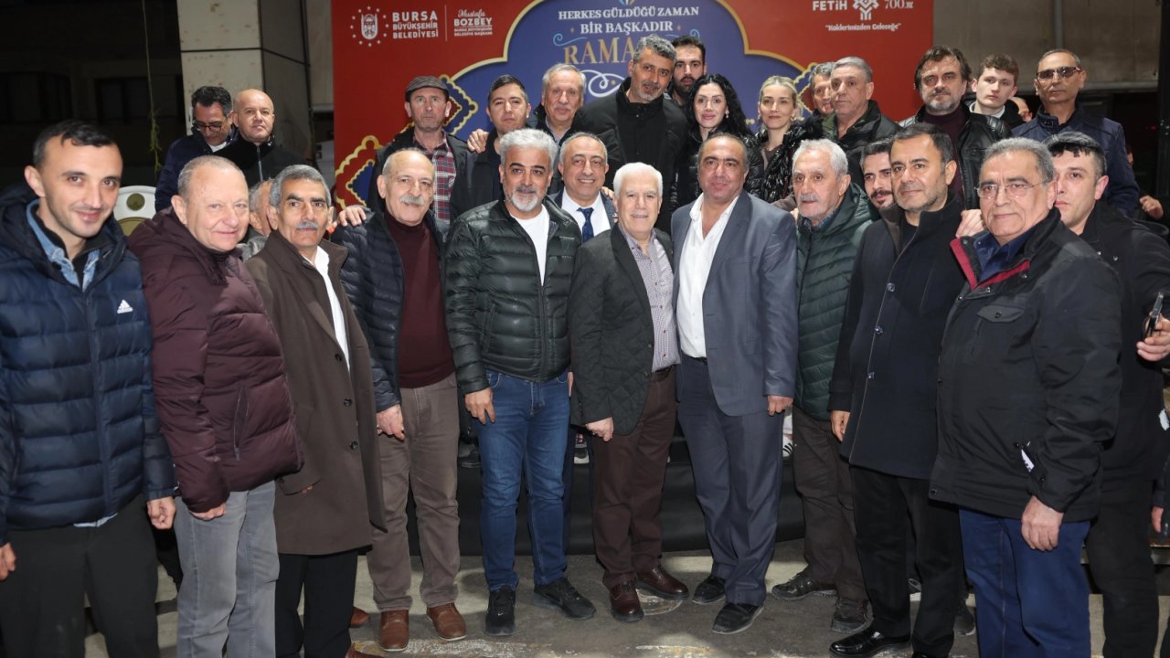 Bursa Büyükşehir'den her gün farklı ilçede sofra kurmaya devam