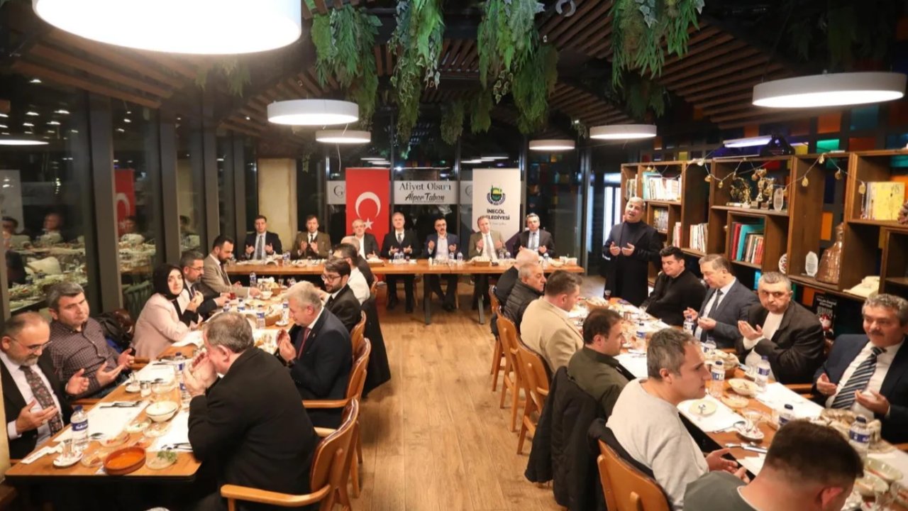 Bursa İnegöl’de birlik ve beraberlik sofrası kuruldu