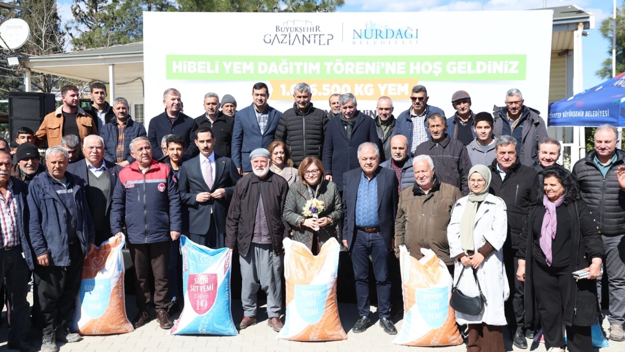 Gaziantep’te üreticiye rekor yem desteği