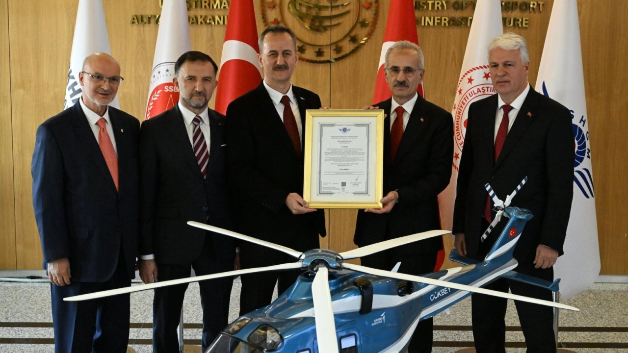 Gökbey'e uçuşa elverişlilik sertifikası