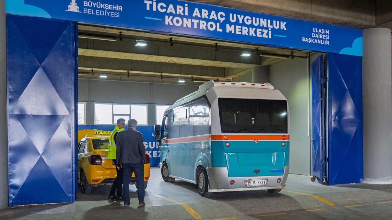 İzmir’de ticari araçlar bu merkezden deteyalı denertleniyor