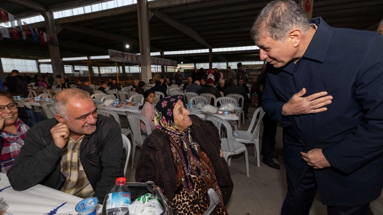 İzmir'in gönül sofrası bu kez Menemen’de kuruldu