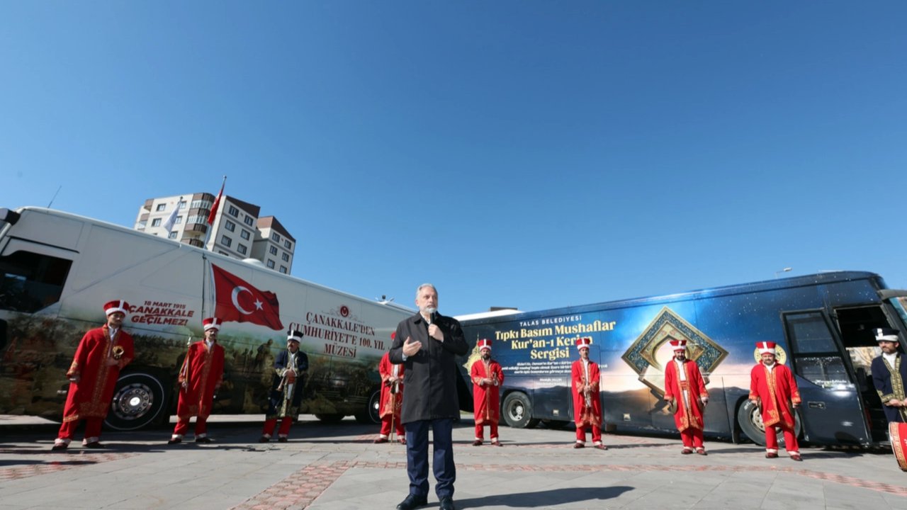 Kayseri Talas'tan 18 Mart mesajı