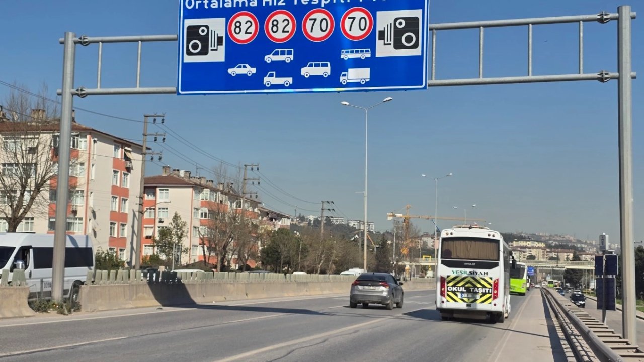 Kocaeli'de hız limitleri değişti