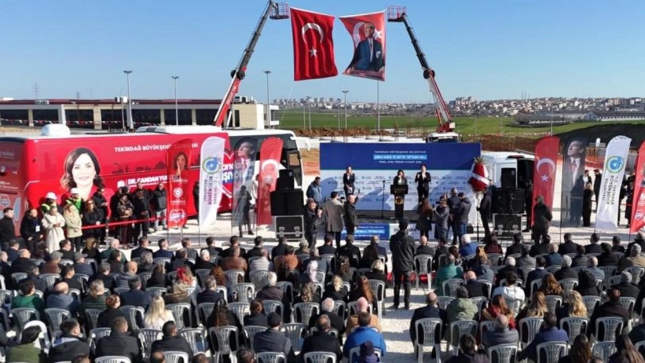 Sebze ve Meyve Toptancı Hali temeli atıldı