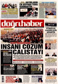 DOĞRU HABER Gazete Manşeti